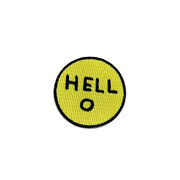 David Shrigley Hello patch
